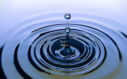 Water rippling